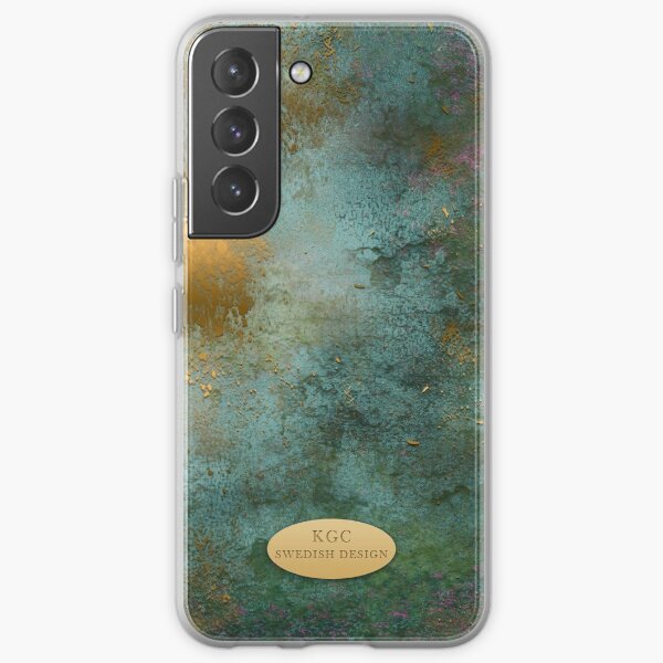 Mobile skin greenish gold Samsung Galaxy Soft Case