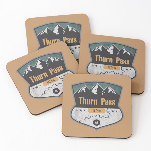 Item preview, Thurn Pass Austria Alpine Road Badge designed and sold by CynthiaGraphics.