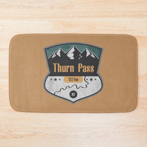 Item preview, Thurn Pass Austria Alpine Road Badge designed and sold by CynthiaGraphics.