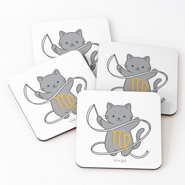 Item preview, ♍ Virgo - The Gymnast Cat designed and sold by ToieStore.