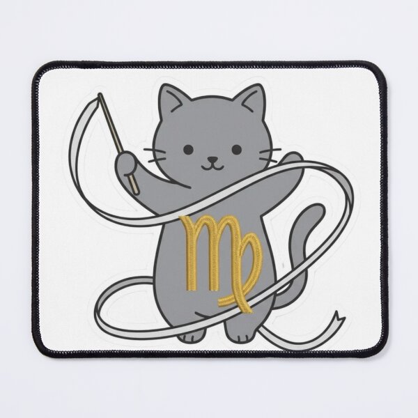 Item preview, ♍ Virgo - The Gymnast Cat designed and sold by ToieStore.