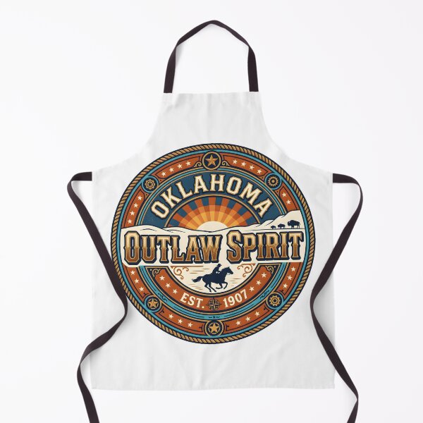 Item preview, oklahoma outlaw, outlaw art, western design, cowboy culture, vintage outlaw designed and sold by TrueArtVibes.