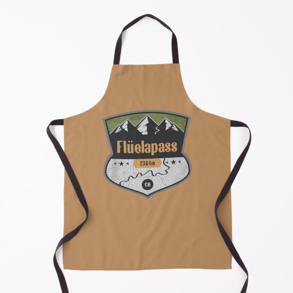 Item preview, Fluela Pass Switzerland Alpine Road Badge designed and sold by CynthiaGraphics.
