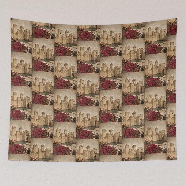 Item preview, castello sotto il cielo intorno al giardini designed and sold by Angicreative.