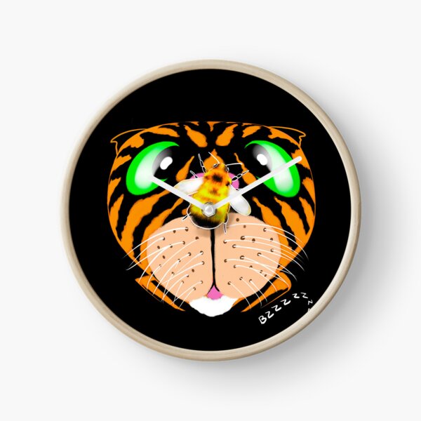 POLITOCAT and the Bumble Bee Gifts by Sarnia  Clock