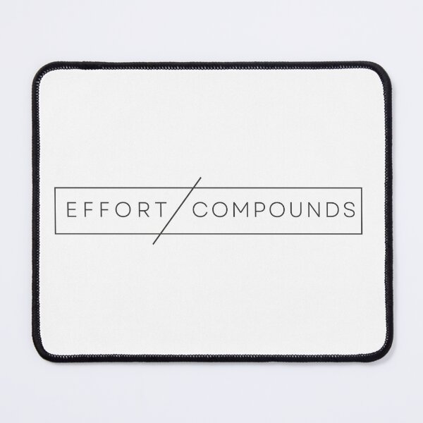 Item preview, Effort Compounds – Minimalist Motivational Design for Consistency, Growth and Discipline designed and sold by AXIS-EQUILIBRIO.