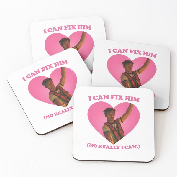 Item preview, I can fix him Ryan Gosling as Ryland Grace pink heart designed and sold by retro-and-rust.