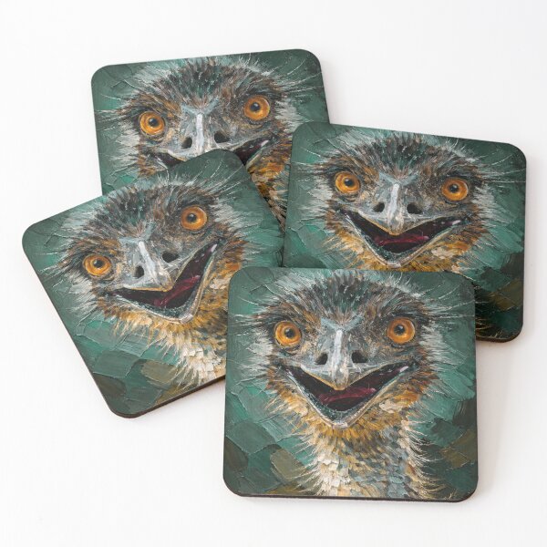 Item preview, Cheeky Emu Face designed and sold by caracatita75.