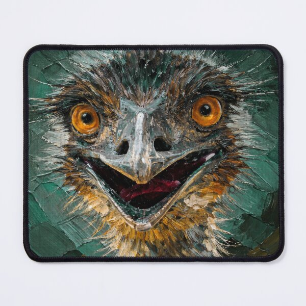 Item preview, Cheeky Emu Face designed and sold by caracatita75.