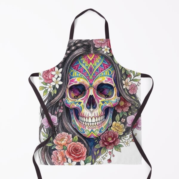 Item preview, Beautiful young woman's skeletal face designed and sold by PP&RAINBOW SHOP.