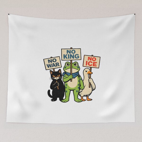 Item preview, No Kings  designed and sold by retro-and-rust.