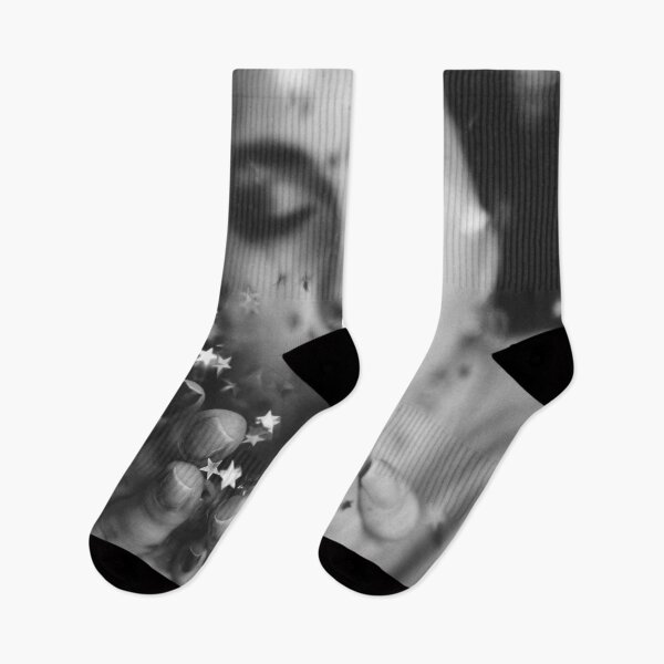 Item preview, Star shine, wishing upon a star black and white inspirational photographic art print designed and sold by Astrid Arkhangelsky.