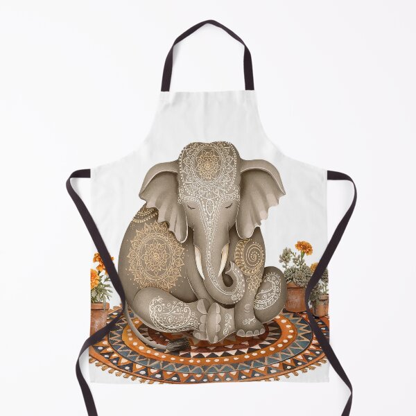 Item preview, Boho Mandala Elephant Henna designed and sold by VeloraLaz.