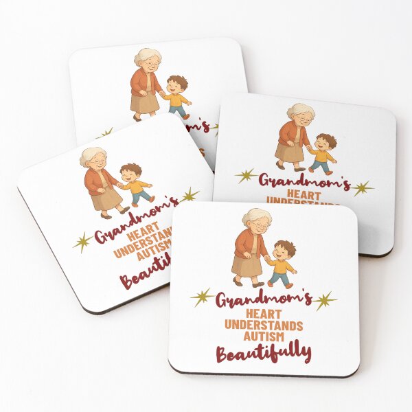 Item preview, Grandmom Heart Understands Autism Beautifully designed and sold by PrintSparkDesigns.
