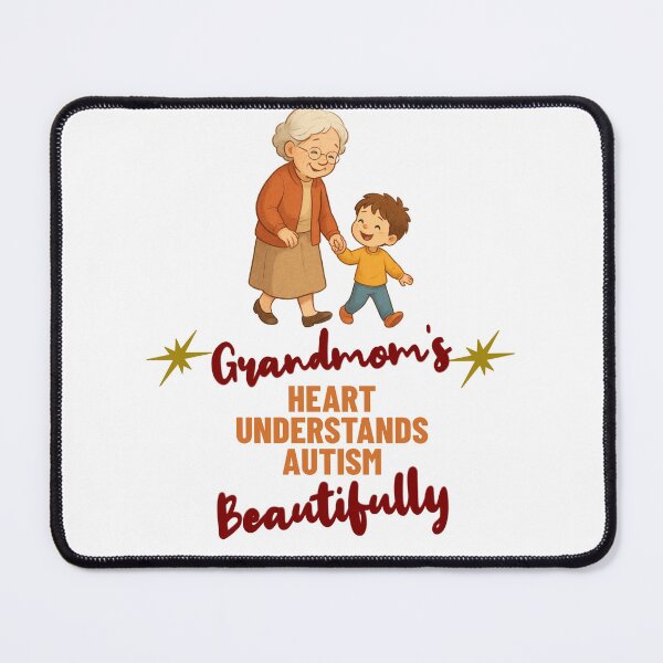 Item preview, Grandmom Heart Understands Autism Beautifully designed and sold by PrintSparkDesigns.