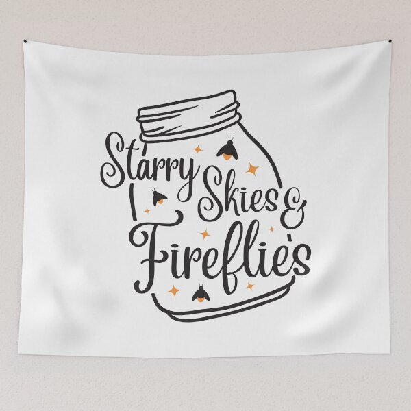 Item preview, Starry Skies & Fireflies designed and sold by Texas Southern Studio.