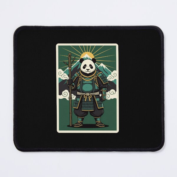 Item preview, Samurai Panda Warrior Japanese Mountain designed and sold by JordynLadukeg65.
