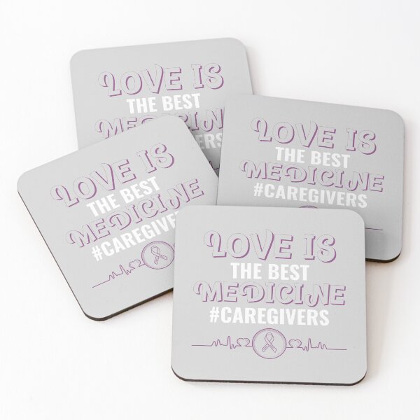 Item preview, Love Is The Best Medicine #Caregivers designed and sold by ACA Design & Print.