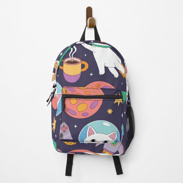 Item preview, Space Cats in Helmets Kawaii Cosmic Adventure Seamless Pattern designed and sold by Midnight Veil Designs.