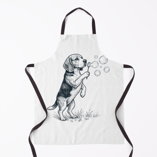 Item preview, Vintage Beagle Blowing Bubbles Dog Mom Dad Lover designed and sold by DoodleTortle.