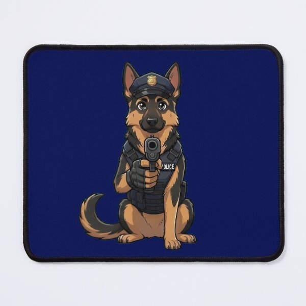 Item preview, Police K9 Unit - German Shepherd Anime designed and sold by WalterAdd.