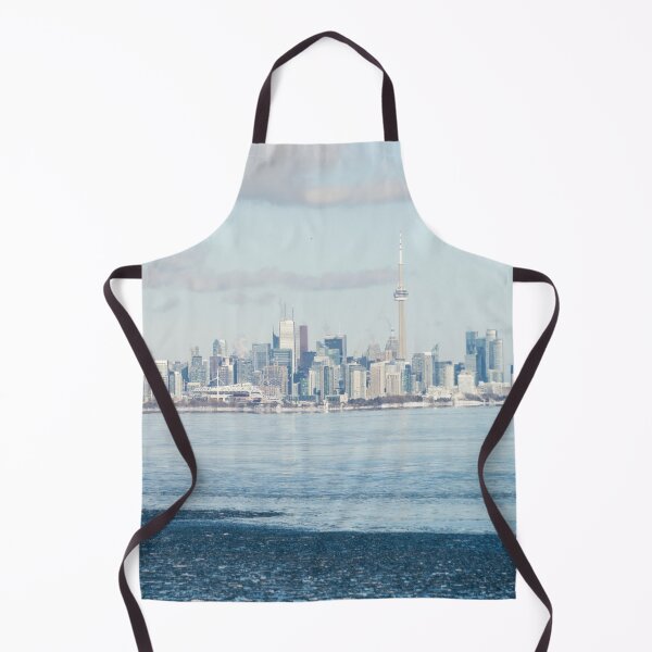 Item preview, Blue Ice Toronto Skyline in Winter designed and sold by Georgia Mizuleva.