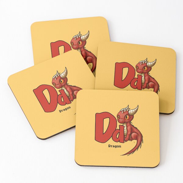 Item preview, D is for Dragon – D&D Alphabet designed and sold by AnneOther.