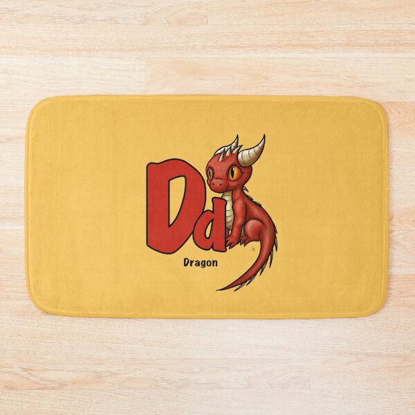 Item preview, D is for Dragon – D&D Alphabet designed and sold by AnneOther.