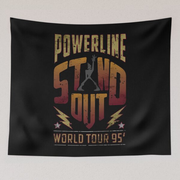 Item preview, Powerline Stand Out World Tour 95 designed and sold by valljahemraw.