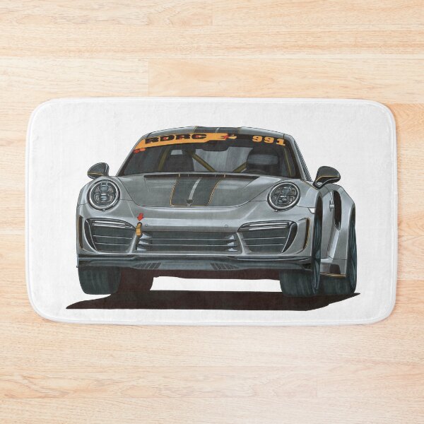 Item preview, Exclusive drawing legendary germany gray sport cars 911 Turbo S Coupe Type 992 with flat engine designed and sold by Cars23.