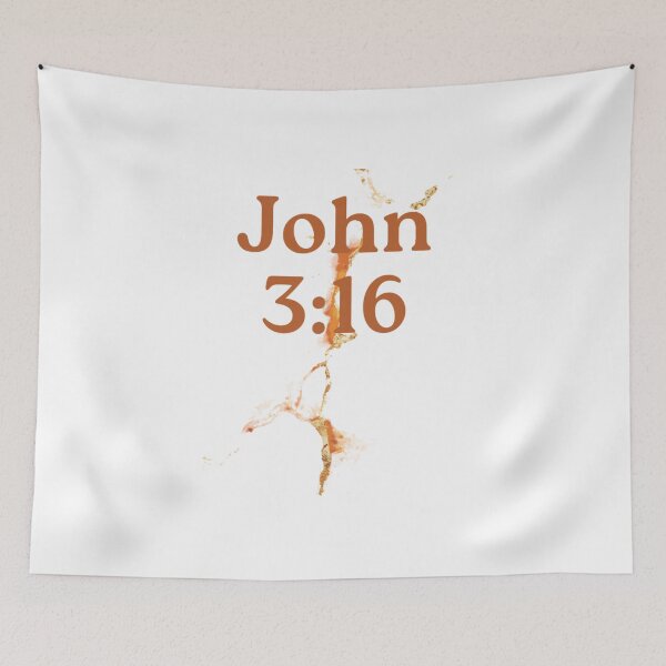 Item preview, John 3:16 designed and sold by Kid Wits Ink  "Wise enough to leave a lasting impression!".