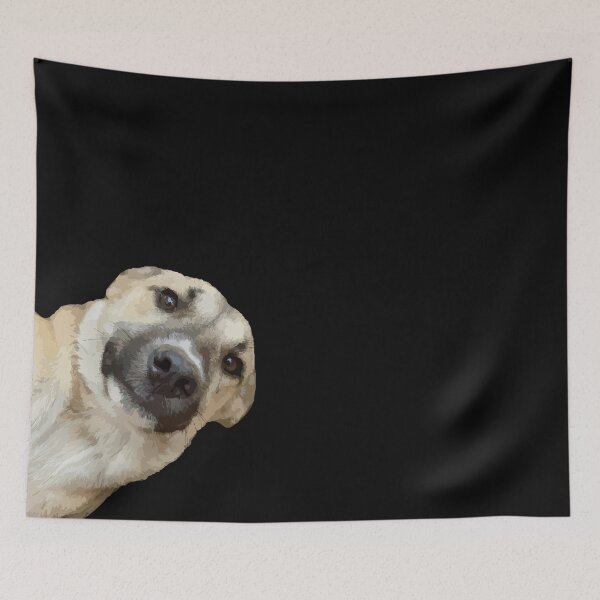 Item preview, Curious Pup And the The Irresistible Head Tilt designed and sold by taiche.