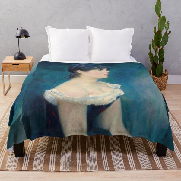 Item preview, Buste De Femme De Profil by Pierre-Auguste Renoir: Impressionist Portrait Poster designed and sold by artofuniverse.