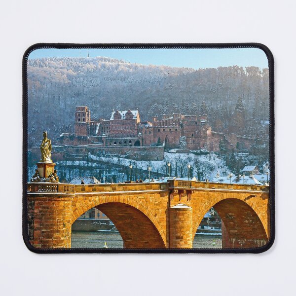 Item preview, Heidelberg in winter, with the Old Bridge and castle designed and sold by Erwin G. Kotzab.