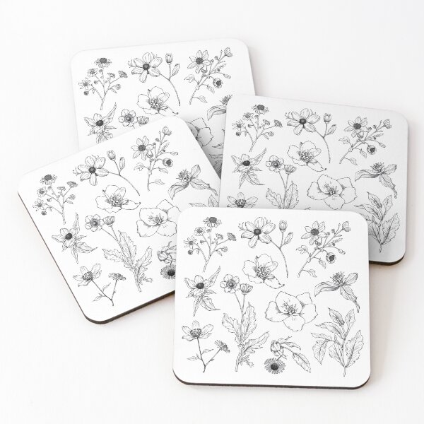 Item preview, Handdrawn Wildflower  designed and sold by uunaa.