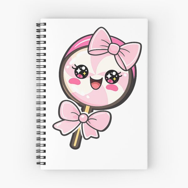 Item preview, Girly Pop Candy ✨ | Cute Kawaii Lollipop Character Sticker, Pin Button & Tote Bag | Pink Aesthetic Sweet Treat designed and sold by Bubby Sweets Creations.