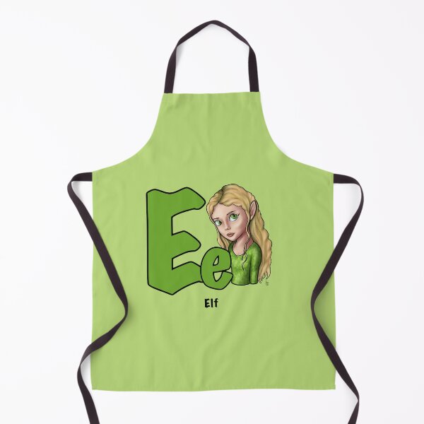 Item preview, E is for Elf – D&D Alphabet designed and sold by AnneOther.