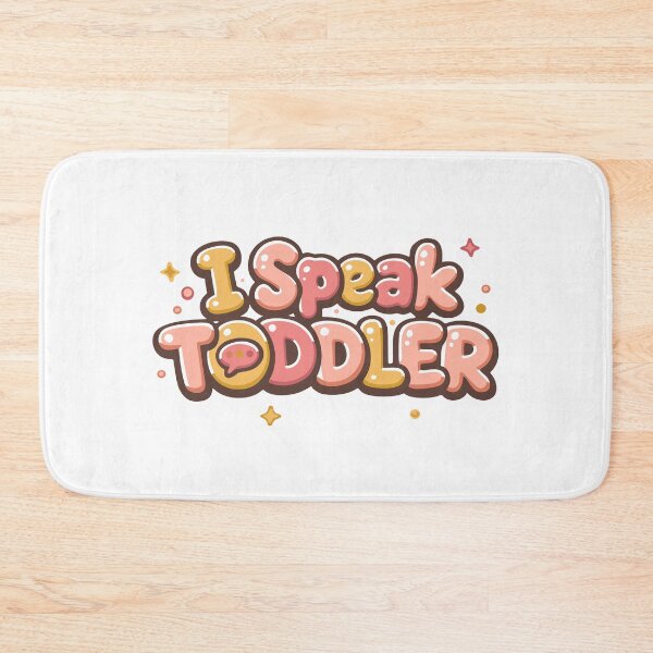 Item preview, I Speak Toddler Cute Pastel Aesthetic Parenting Design designed and sold by lxmag.