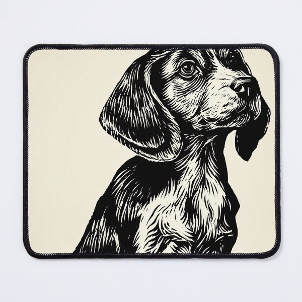 Item preview, Inquisitive beagle Dog designed and sold by lautir.