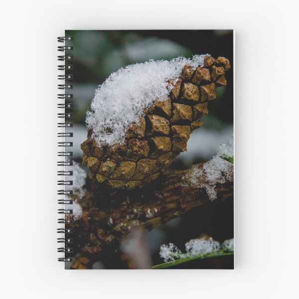 Item preview, Snowy Winter Pine Cone designed and sold by ShotsbyDesiree.