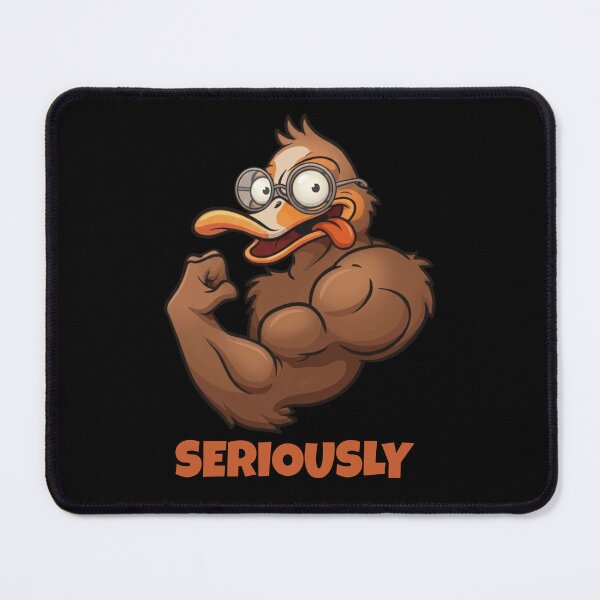 Item preview, Buff Duck Seriously Face - Funny Sarcastic Muscle Duck designed and sold by M.Store.