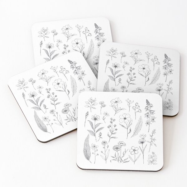 Item preview, Handdrawn Wildflower  designed and sold by uunaa.