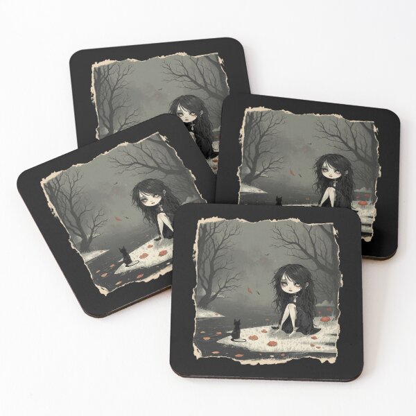 Artikelvorschau, Goth-Mädchen am See entworfen und verkauft von Tragedyshop.