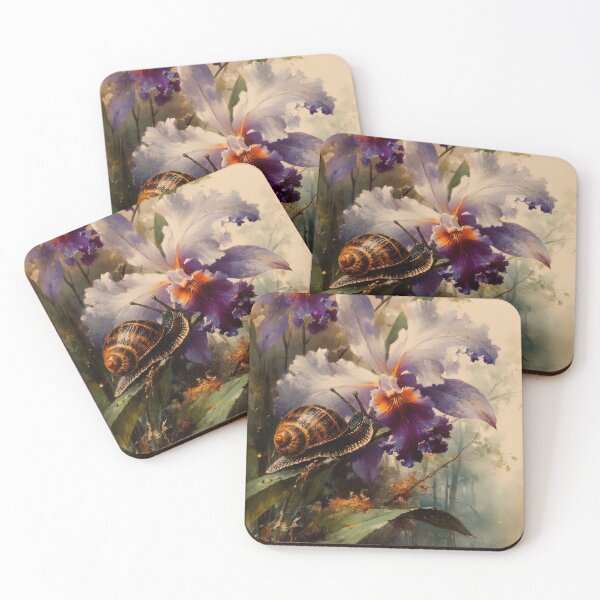 Item preview, The Snail’s Purple Pilgrimage designed and sold by bloorose.