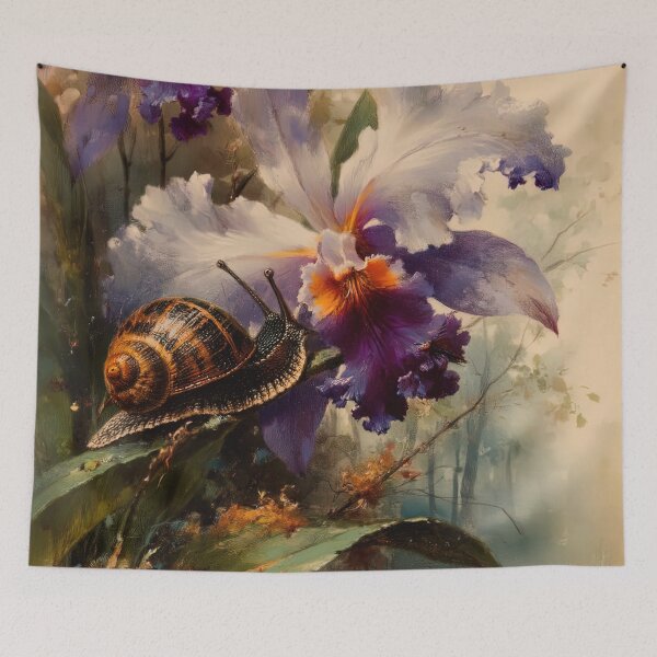 Item preview, The Snail’s Purple Pilgrimage designed and sold by bloorose.
