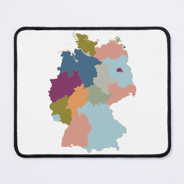 Item preview, Germany Map Mug — Abstract Colourful Art designed and sold by iampaulmorris.