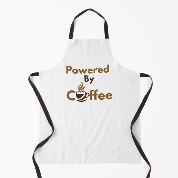 Item preview, Funny Coffee Lover Sticker – Powered By Coffee Quote for Caffeine Addicts & Espresso Fans designed and sold by JoyC Design Hub.