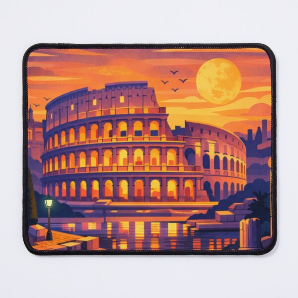 Item preview, Colosseum Rome Illustration - Iconic Italian Landmarks  designed and sold by MatthewHeights.