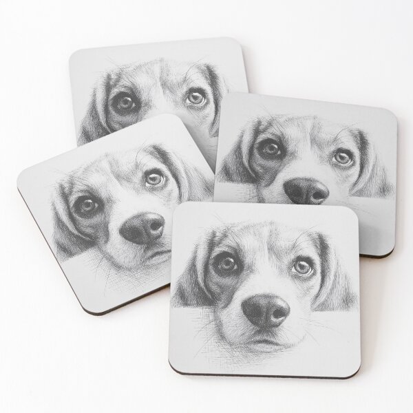 Item preview, Realistic Portrait of a beagle designed and sold by lautir.