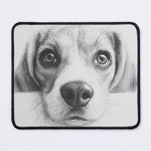 Item preview, Realistic Portrait of a beagle designed and sold by lautir.
